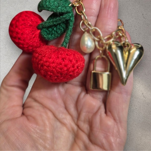 Red cherry charm handbag!!!! Urban expressions!! New tags!!! - Picture 7 of 10